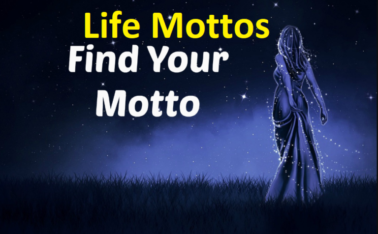 What Is Motto In Life Tagalog